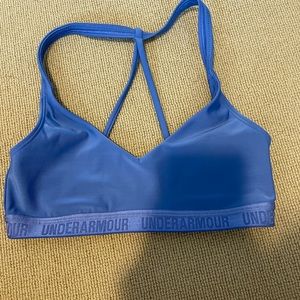 Under Armor purple sports bra size small